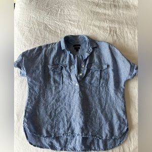 JCrew Linen Top